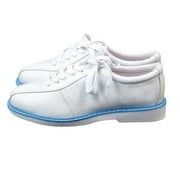 White Bowling Shoes for Men Women Unisex Sports Beginner Bowling Shoes Sneakers  36