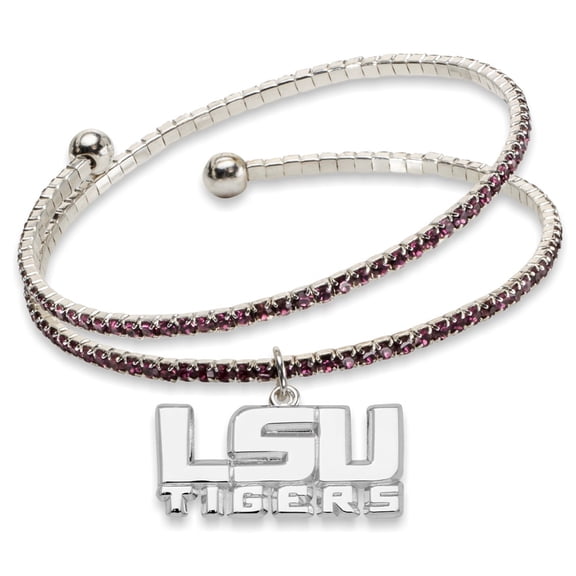White Brass White bracelet Louisiana NCAA State University