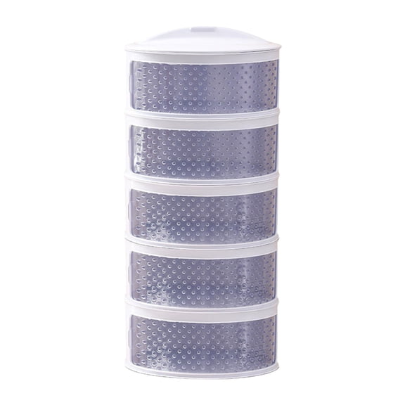 White Breathable Mesh Food Cover, Large Multipurpose Plastic Storage Dome, 21.6x9.84x9.84in - Kitchen Fly & Odor Protector for Leftovers, Refrigerator, Picnic