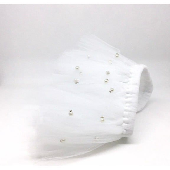 White Bridal Dog Tutu Skirt | XS-XXXL