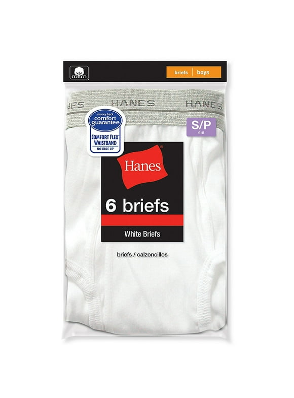 White Briefs Value 6-Pack