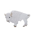 thumbnail image 1 of White Buffalo American Bison Iron on Embroidered Patch, 1 of 1