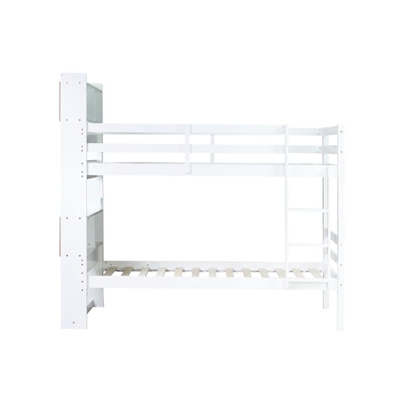 White Bunk | Convertible Function, Space Saving Design | Small Living Area