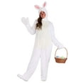 thumbnail image 1 of White Bunny Costume for Adults, 1 of 14