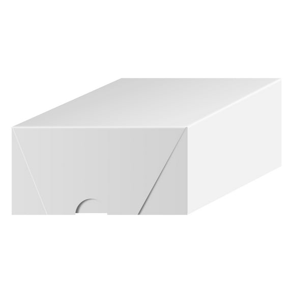 White Business Card Folding Box - Thick and Sturdy Cardboard Boxes for Storage Containers Packaging Holder and Organizer - 200 per Carton - 4 x 3 1/2 x 2