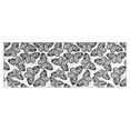 thumbnail image 1 of White Butterfly Black Pattern Kitchen Rug Mat,Kitchen Runner Rugs Non Skid Washable,Decorative Kitchen Floor Mats for Kitchen,Sink,Laundry,17"X47", 1 of 5