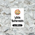 thumbnail image 1 of White Buttermints - 100 Count - Butter Mints Individually Wrapped - Wedding Mints - Perfect For Engagement Parties, Bridal Shower, Rehearsal Dinners, Reception, And More, 1 of 9