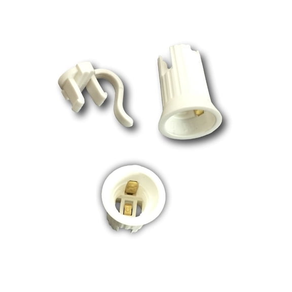 White C7 Socket SPT1 (100 PCS.) - C7 Replacement Sockets