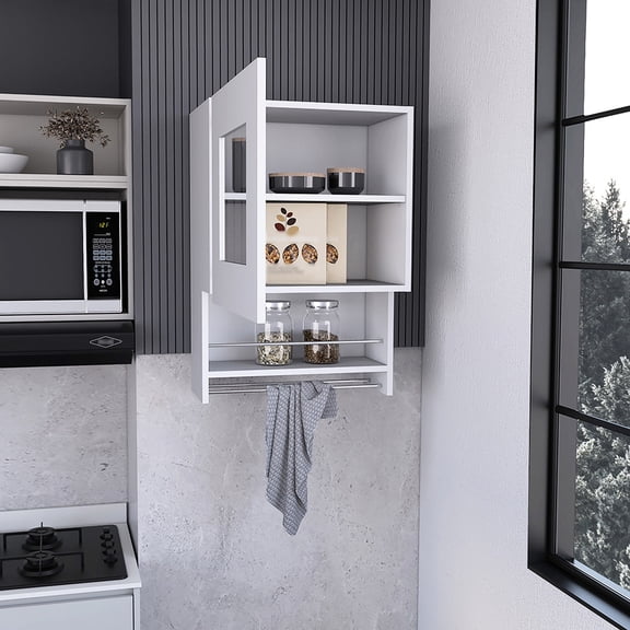 White Cabinet - Versatile Decor - Any Room Setup - Reliable Furniture