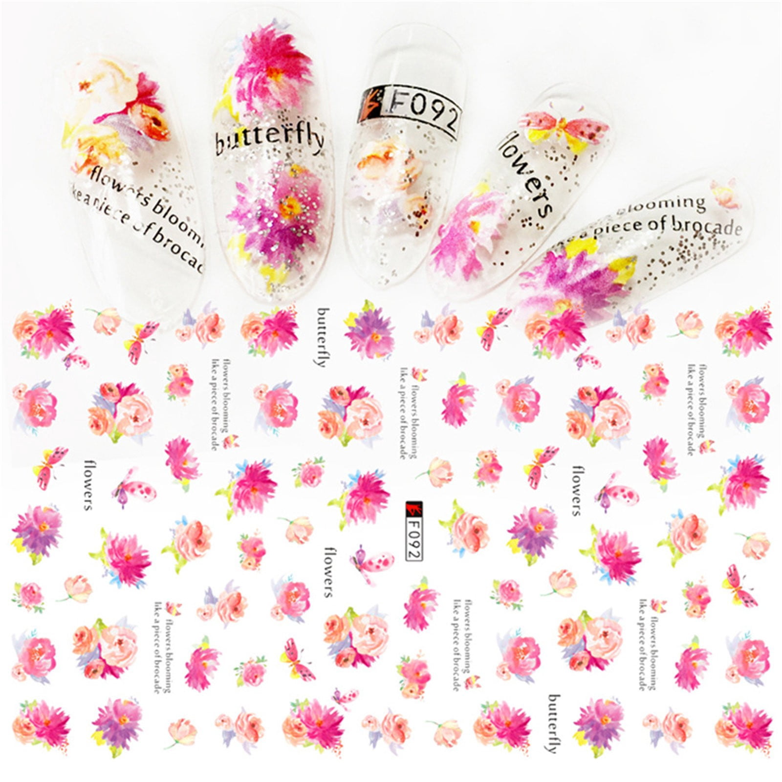Decal Sticker Nails on Nails Small Hands Nail Stuff Fingernails Opal Stones for Nails Nail Gens Color Street Nail Strip Organizer Color Street Nail Strips Clear as Day Kids Stick on Nails for