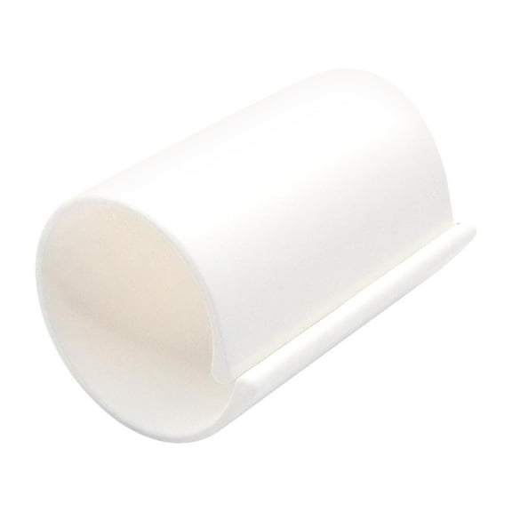 White Canvas Roll Holder for Easy Painting, Adjustable Scroll Rings to Secure Canvases of All Sizes, Prevents Movement, Lightweight for Artists