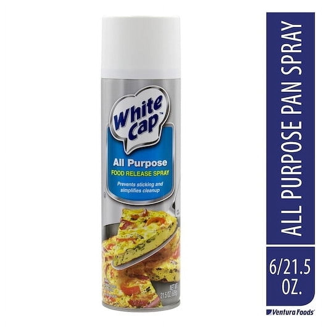 White Cap 20625WCP Spray Pan Release Aerosol 6-1.34 Pound