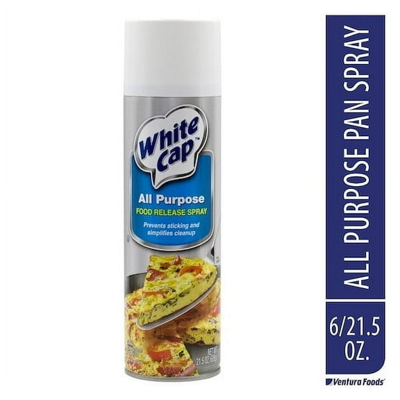 White Cap 20625WCP Spray Pan Release Aerosol 6-1.34 Pound