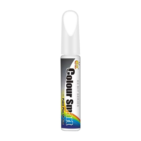 White Car Paint Scratch Repair Pen With 12Ml Refill, Universal Color Match And Easy Application For Automotive Touch Up, Chips And Scratches, 6X1X1In 0.25Lb
