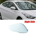 thumbnail image 1 of White Car Passenger Right Side Rear Mirror Cover for Hyundai Elantra 2011-2016, 1 of 6