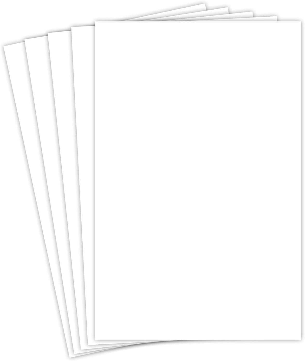 White Cardstock - 67 Lb, 100 Sheets Per Pack. 11 x 17 Inches