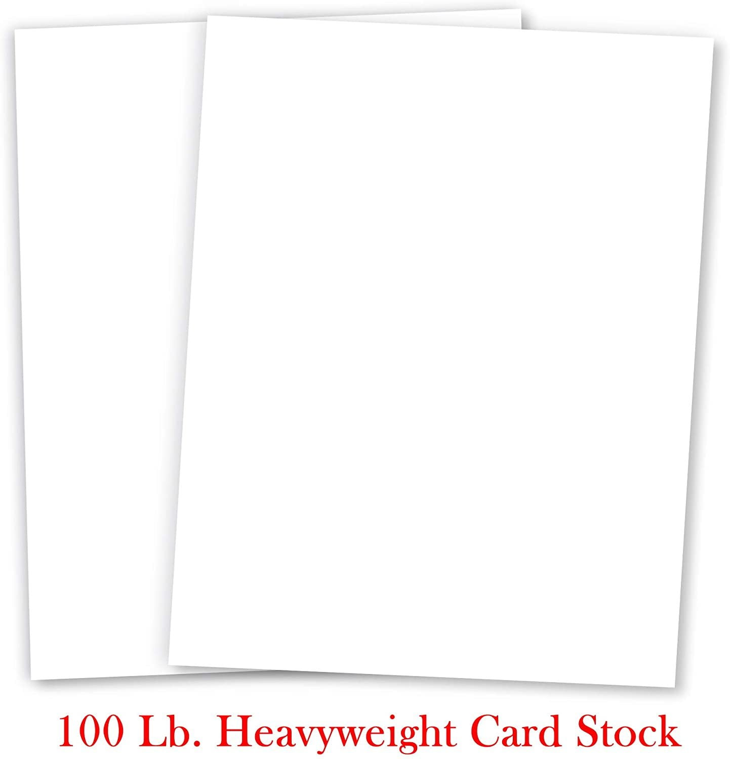 12 inch x 12 inch Square Cardstock | 80lb Cover White Thick Card Stock Paper - Smooth Finish | for Scrapbooking, Arts and Crafts, Wedding Invitations