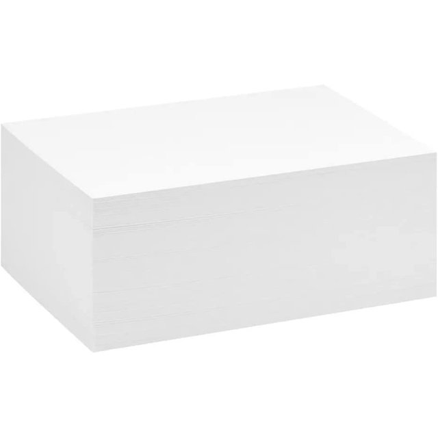 White Cardstock Thick Paper Blank Heavy Weight 110 lb Cover Card