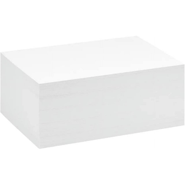 White Cardstock Thick Paper Blank Heavy Weight 110 lb Cover Card