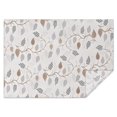 thumbnail image 1 of White Cartoon Leaf and Vine Pattern Rectangle Tablecloth 60"x84",Waterproof Polyester Rectangle Table Cloth, Wipeable Spillproof Polyester Tablecloth for Dining, Camping, Indoor and Outdoor, 1 of 5