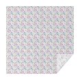 thumbnail image 1 of White Cartoon Unicorn Pattern Square Tablecloth,Waterproof Square Table Cover,Wipeable Spillproof Washable Table Cover for Home Kitchen Party Decor 52"x52"(132x132cm), 1 of 6