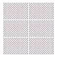 thumbnail image 1 of White Cartoon Unicorn Pattern Summer Placemats Table Placemats Set Of 6-Linen Kitchen Washable Placemats Table Mats 11.8"x17.7" Non-Slip Heat Resistant, 1 of 5