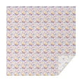 thumbnail image 1 of White Cartoon Unicorn Rainbow Crown Pattern Square Tablecloth,Waterproof Square Table Cover,Wipeable Spillproof Washable Table Cover for Home Kitchen Party Decor 52"x52"(132x132cm), 1 of 6