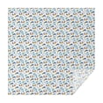 thumbnail image 1 of White Cartoon Unicorn Rainbow Heart Star Pattern Square Tablecloth,Waterproof Square Table Cover,Wipeable Spillproof Washable Table Cover for Home Kitchen Party Decor 60"x60"(152x152cm), 1 of 6