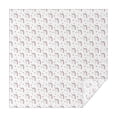 thumbnail image 1 of White Cartoon Unicorn Star Pattern Square Tablecloth,Waterproof Square Table Cover,Wipeable Spillproof Washable Table Cover for Home Kitchen Party Decor 52"x52"(132x132cm), 1 of 6