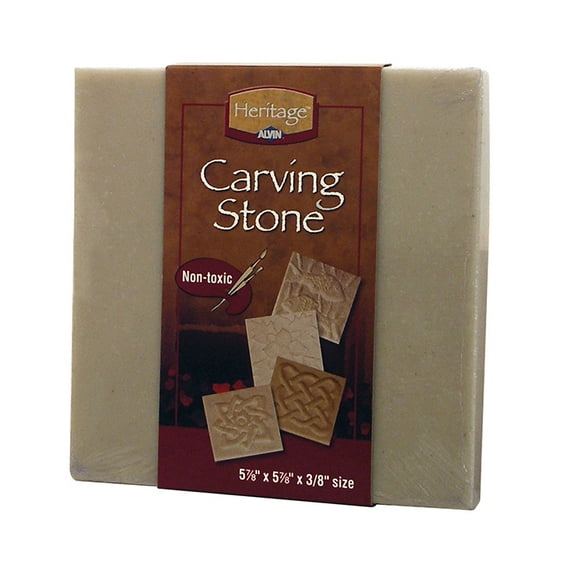 Alvin HCS-W White Carving Stone