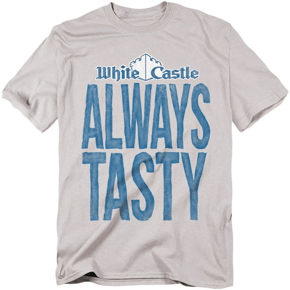 White Castle T-Shirt Always Tasty Unisex Graphic Tee For Men & Women
