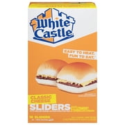 White Castle Classic Cheese Sliders, 29.28 oz, 16 Count (Frozen)