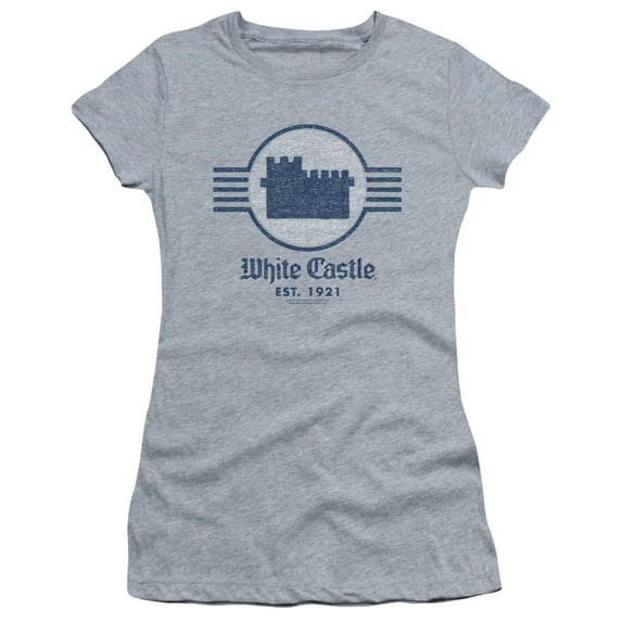 White Castle - Emblem - Juniors Teen Girls Cap Sleeve Shirt - XX-Large