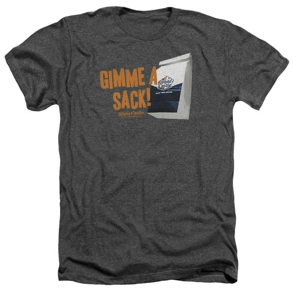 White Castle - Gimmie A Sack - Heather Short Sleeve Shirt - Small