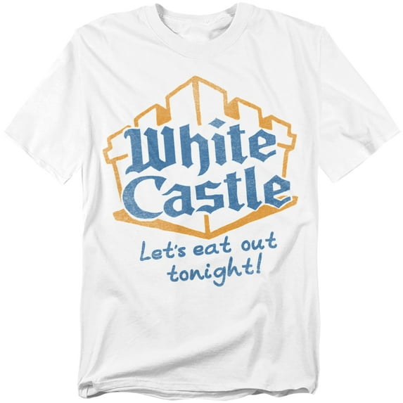 White Castle T-Shirt Lets Eat Unisex Graphic Tee For Men & Women