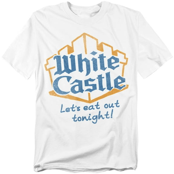 White Castle T-Shirt Lets Eat Unisex Graphic Tee For Men & Women