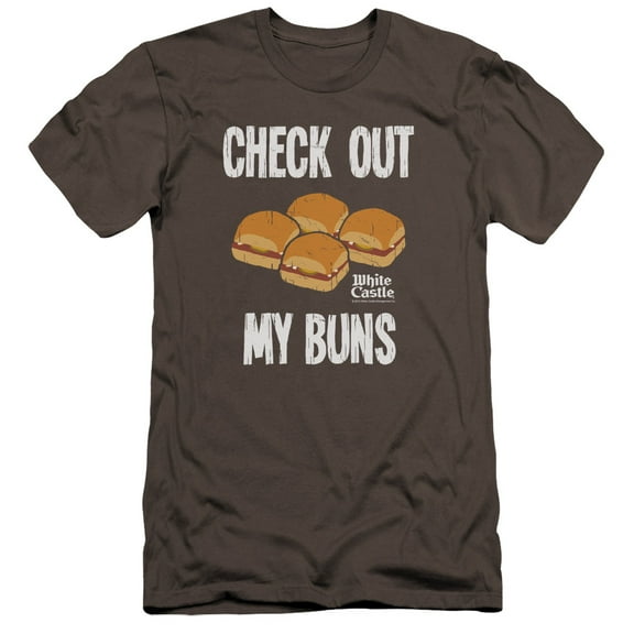 White Castle - My Buns - Premium Slim Fit Short Sleeve Shirt - Medium