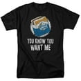 thumbnail image 1 of White Castle Want Me S/S Adult 18/1 T-Shirt Black, 1 of 1