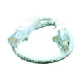 thumbnail image 1 of White Cat 5 1' Patch Cord 1 ft Network Cable Booted 47620-1W, 1 of 1