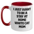 thumbnail image 1 of White Cat Mom Funny Gifts for Her Birthday: Unique Two Tone Coffee Mugs with Quotes for White Cat Lovers, White Cat Enthusiasts, and Cat Mom Birthday Unique Gifts, 1 of 5