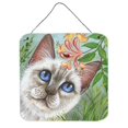 thumbnail image 1 of White Cat Saphire Eyes Wall or Door Hanging Prints, 1 of 1