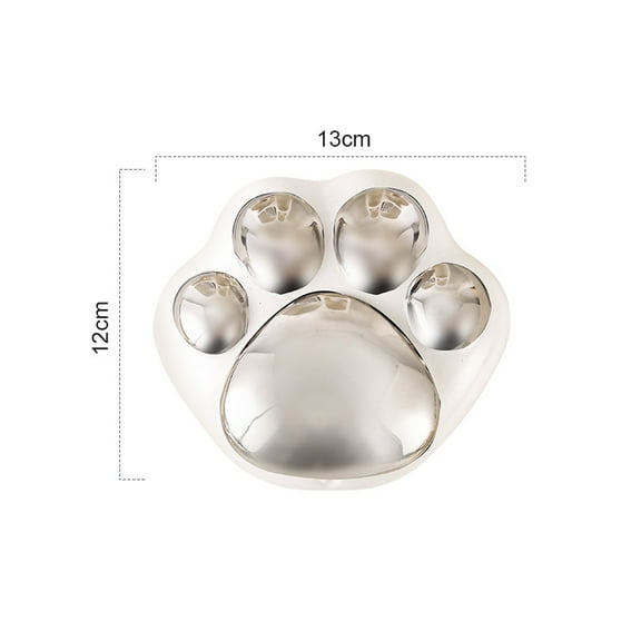 White Cat Scratch Black Ashtray,Ceramic Ashtrays for Indoor, Outdoor, Table, Patio, Home, Office Use