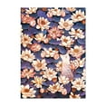 thumbnail image 1 of White Cat and Lotus - Illustration Floral Pattern Cat Watercolor Whimsical Flowers Unframed Wall Art Print 30 x 40 inches, 1 of 16