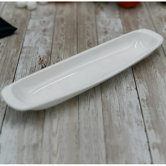 White Celery Tray / Dish 11 inch | 28 Cm