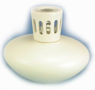 White  Ceramic Large Classica Lampair Fragrance Lamp by Millefiori Milano