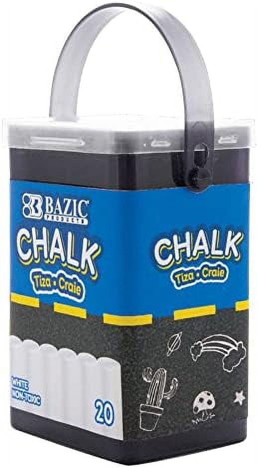White Chalk, Standard Size Blackboard Chalkboard Chalks, Great Game