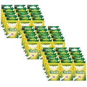 Crayola White Chalk Sticks, 12 Sticks Per Box, 36 Boxes