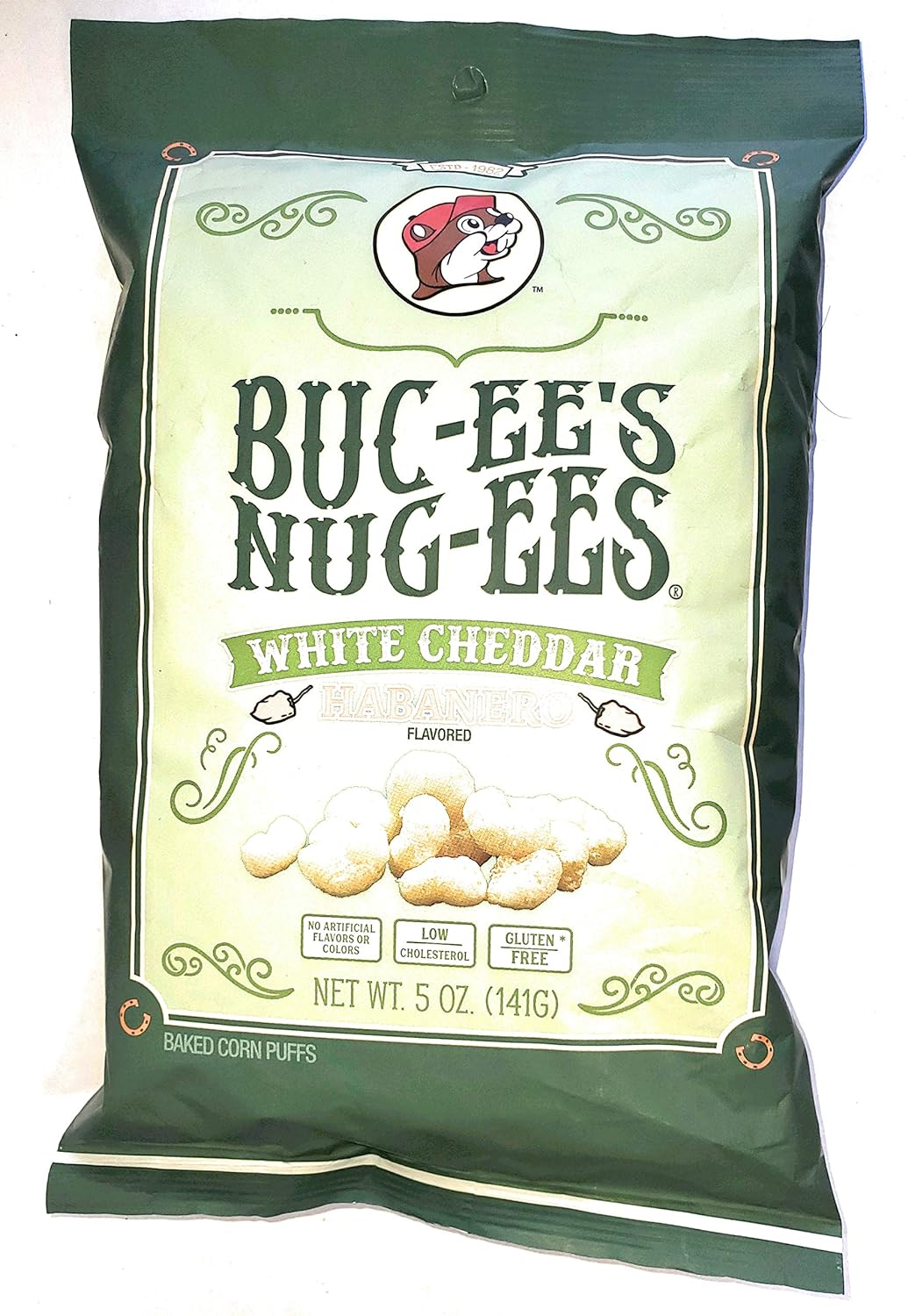 White Cheddar Habanero Flavored Powdery CheeseFlavored Nuggets Sweet