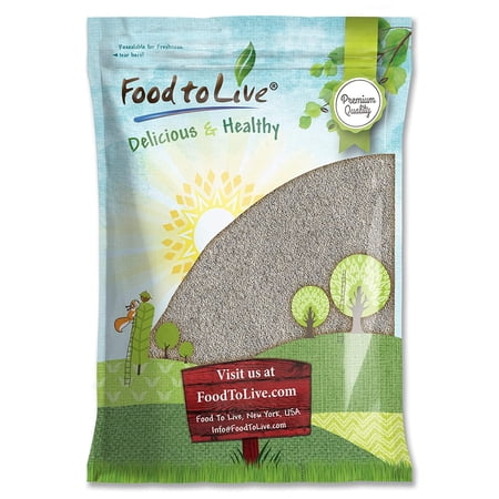 White Chia Seeds, 10 Pounds — Raw, Vegan, Kosher — by Food to Live