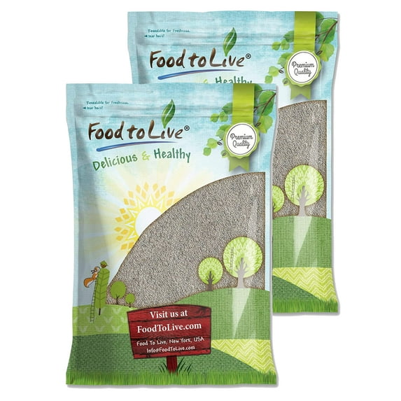 White Chia Seeds, 20 Pounds — Raw, Vegan, Kosher — by Food to Live